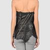 Balmain Tube Tops in Black - Lyst