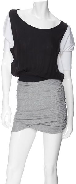  Exclusive Jerseygeorgette Combo Dress 