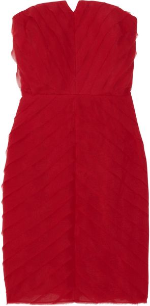 Adam Silkchiffon Dress - Lyst