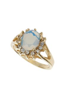 Topshop Classic Stone Set Ring - Lyst