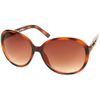 Topshop Portobello Oversized Sunglasses in Brown (tortoise she) - Lyst