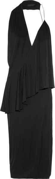 Alexander Wang Asymmetric Jersey Dress - Lyst