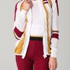 Alexander Wang Athletic Patchwork Cardigan in Multicolor (white) - Lyst