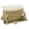 Elie Saab Structured Leather Bag in Beige (black) - Lyst