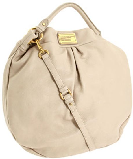Marc By Marc Jacobs Classic Q Huge Hillier Hobo in Beige (c) - Lyst