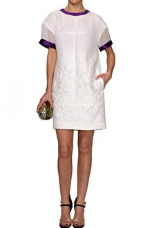 Prabal Gurung Brocade T-shirt Dress - Lyst