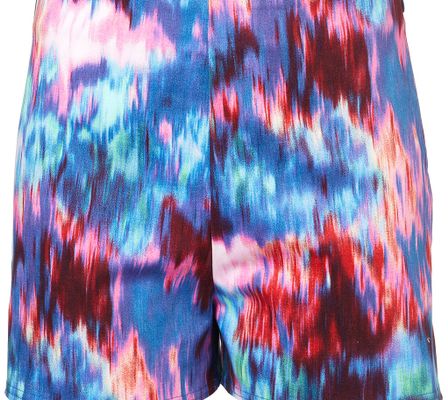 Topshop High Waist Digital Print Shorts Topshop High Waist Digital Print Shorts