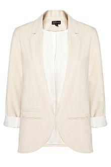 Topshop Oyster Boyfriend Blazer - Lyst