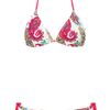 Topshop White Paisley Triangle Bikini in Purple (white) - Lyst
