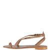 Allsaints Orai Flat Sandal in Beige (stone) - Lyst