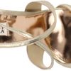 Badgley Mischka Womens Wallis Platform Sandal in Gold (platinum) - Lyst