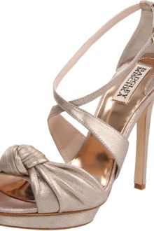 Badgley Mischka Womens Wallis Platform Sandal - Lyst