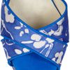 Brian Atwood Manhattan Printed Twill Slingback Sandals in Blue - Lyst