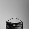 Burberry Small Belted Leather Hobo in Black - Lyst