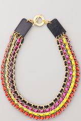 CC Skye Neon Multi Chain Necklace