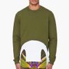 Givenchy Cropped Sweater in Green for Men - Lyst