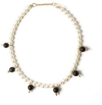 Jung Ee Eun Pearls with Onyx Necklace - Lyst