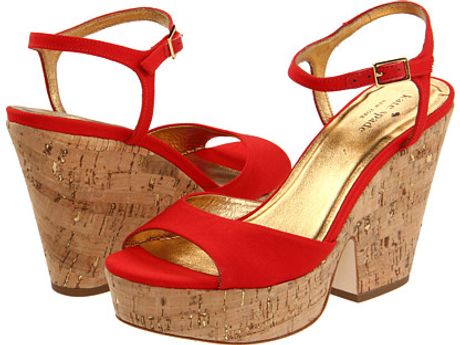Kate Spade Penny in Red (r) - Lyst