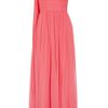 Notte By Marchesa Embellished Oneshoulder Silkchiffon Gown in Pink (coral) - Lyst