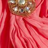 Notte By Marchesa Embellished Oneshoulder Silkchiffon Gown in Pink (coral) - Lyst