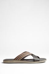 Paul Smith Military Web Stripe Lalo Sandals