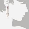 Rachel Leigh Estates Fringe Drop Earrings in Beige (natural) - Lyst