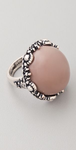 Rachel Leigh Estates Rock Ring in Beige (natural) - Lyst
