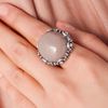 Rachel Leigh Estates Rock Ring in Beige (natural) - Lyst