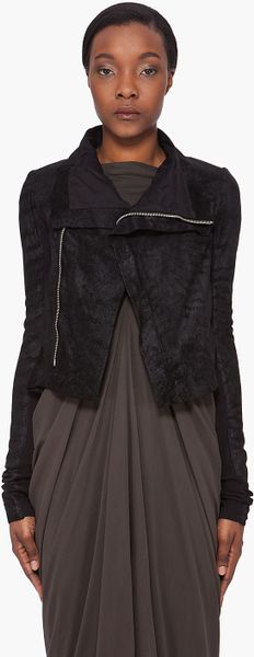 Rick Owens Giaca Jacket in Black - Lyst