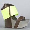 United Nude The Geisha Hi Shoe in Neon Yellow in Yellow - Lyst