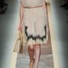 Valentino Appliquéd Lace Dress in Black (cream) - Lyst