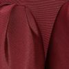 Zac Posen Strapless Silkfaille Dress in Red (burgundy) - Lyst