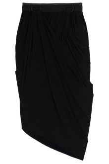 Alexander Wang Slinky Jersey Drape Skirt - Lyst