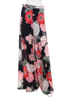 Alice + Olivia Floral Print Wide Leg Pants - Lyst