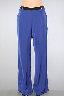 Aryn K. The Wide Leg Dress Pant in Persian Blue - Lyst