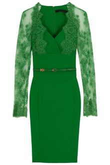 Elie Saab Lace Sleeve Dress - Lyst