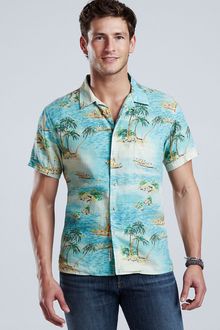 Lucky Brand Dale Hope Hawaiian Shirt - Lyst