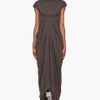 Rick Owens Silk Dress in Brown - Lyst