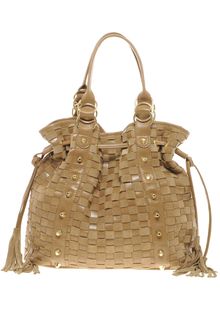 River Island Weave Leather Shopper - Lyst