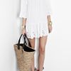 Seafolly White Fly Butterfly Kaftan in White - Lyst