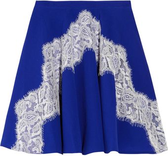  Silkcady and Lace Mini Skirt 