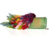 Christian Louboutin 20th Anniversary Artemis Plumes Python Shoulder Bag in Green - Lyst