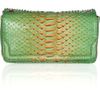 Christian Louboutin 20th Anniversary Artemis Plumes Python Shoulder Bag in Green - Lyst