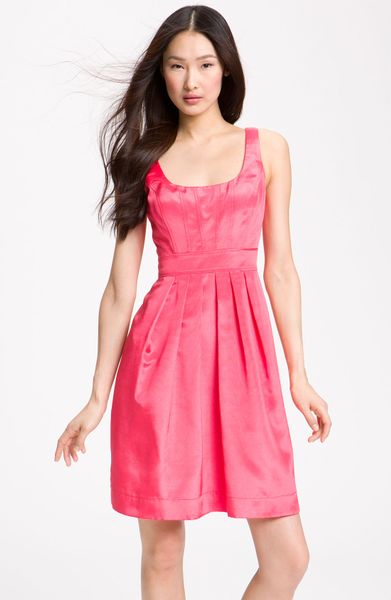 eliza j coral dress