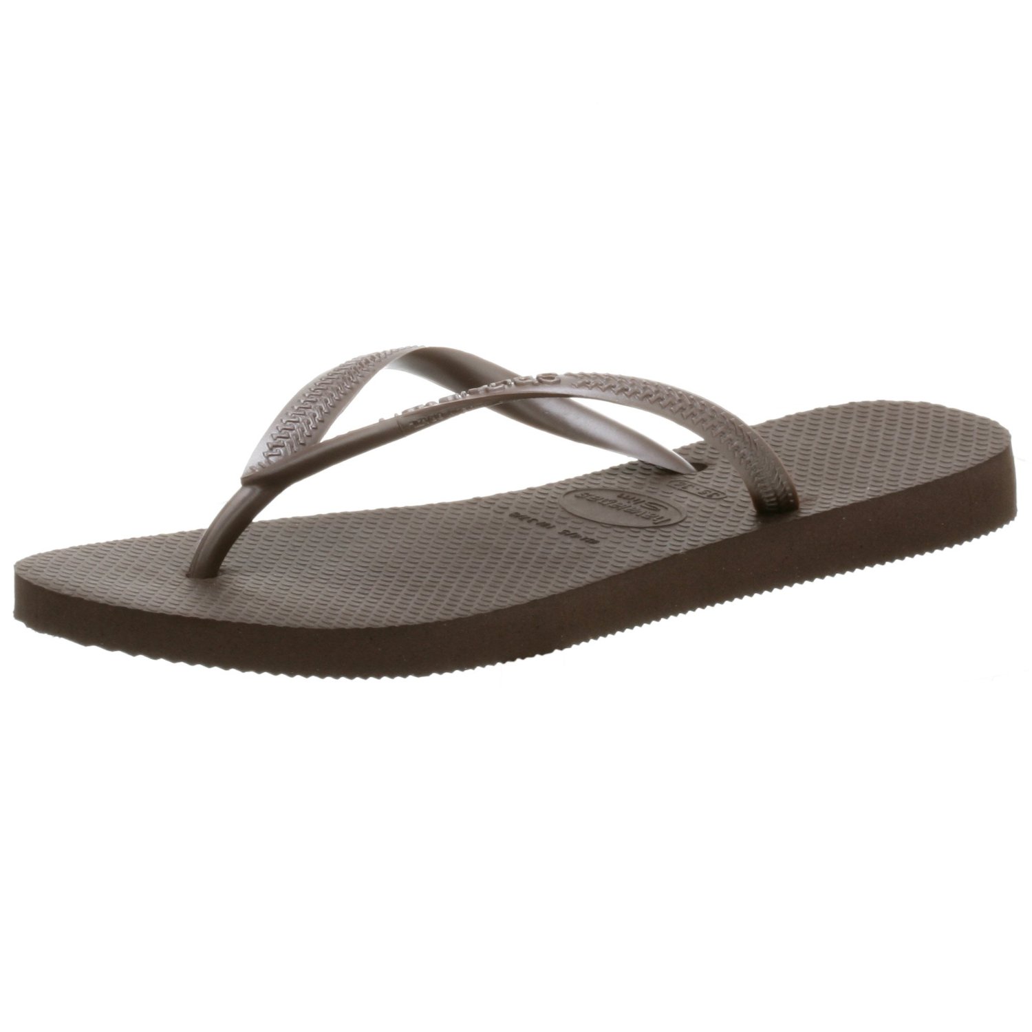 womens brown flip flop