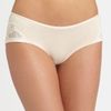 Le Mystere Heather Boy Shorts in Beige (sand) - Lyst