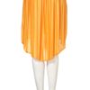 Topshop Tangerine Dip Back Skirt in Orange (tangerine) - Lyst