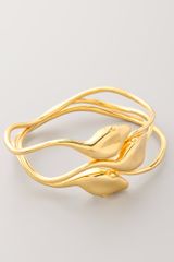 Tory Burch Serpent Stacking Bangles