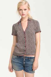 Aiko Gwen Print Pajama Shirt - Lyst