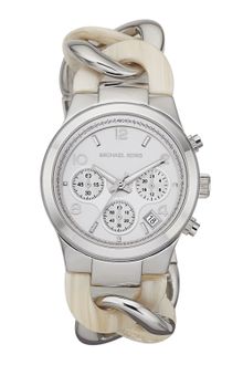 Michael Kors Runway Twist Watch Safari Print - Lyst